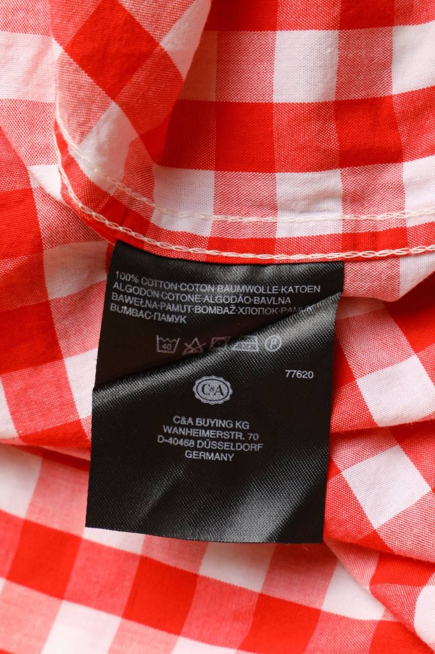 Carou LANDHAUS Kariertes Hemd Mit Roll-up-Manschette