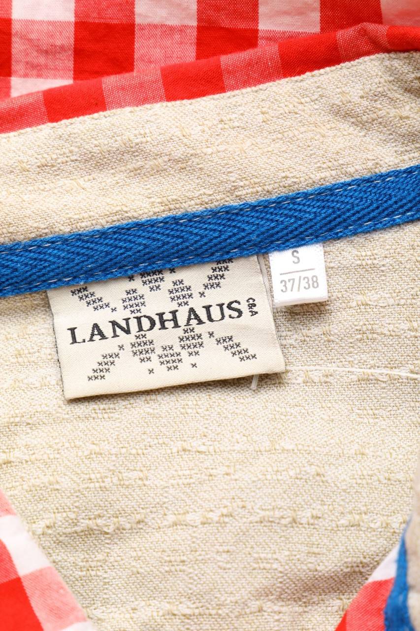 Carou LANDHAUS Kariertes Hemd Mit Roll-up-Manschette