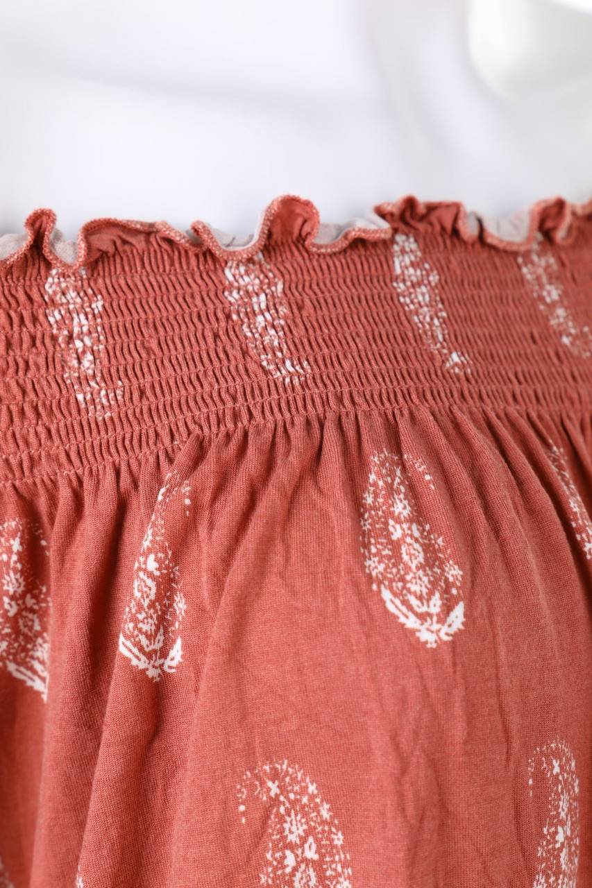 Carou LASCANA Carmen-Bluse Aus Jersey Mit Paisley-Print