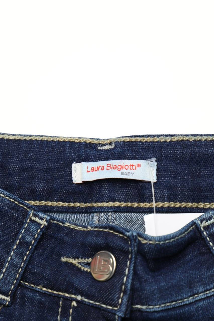 Carou LAURA BIAGIOTTI BABY Denim-Shorts Mit Strass-Steinen