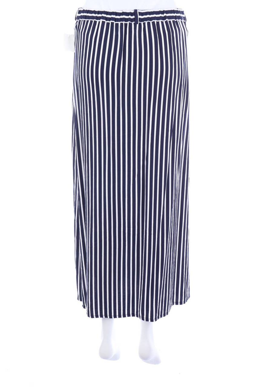 Carou Laura Scott Streifen-Midirock Aus Viskose Mit Knöpfen