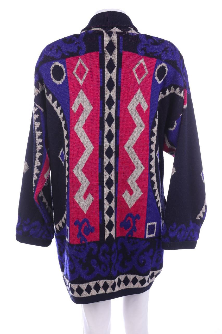 Carou Laurèl Vintage-Cardigan Aus Schurwoll-Mix Mit Angora