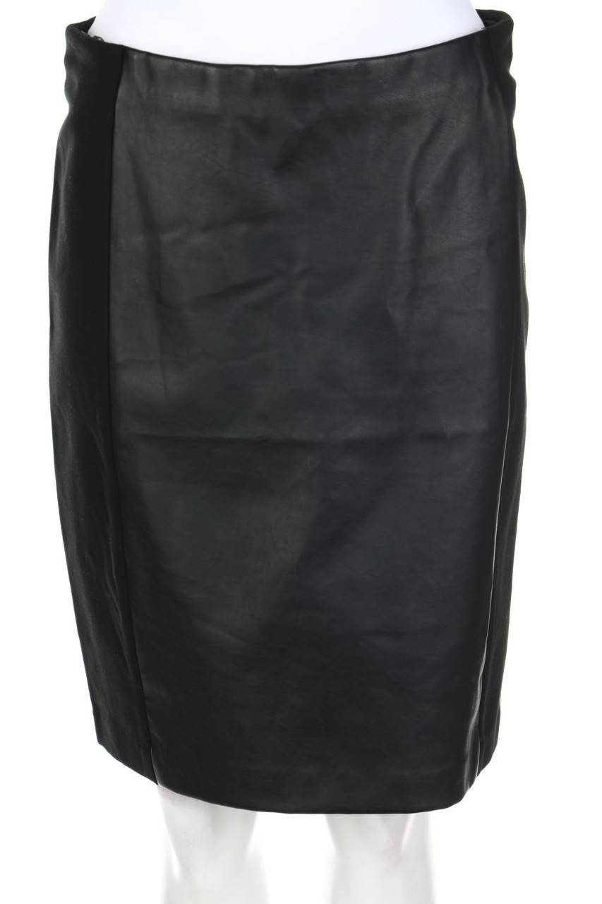 Carou LAUREN by Ralph Lauren Bleistift-Rock mit Kunstleder-Details