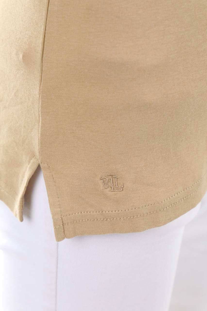 Carou LAUREN RALPH LAUREN Kurzarm-Shirt Mit Logo-Stickerei