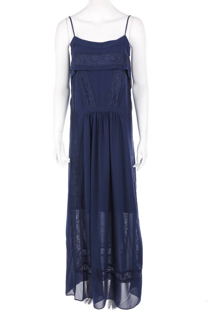 Carou LES PETITES Maxi-Abendkleid mit Spitzen-Einsatz