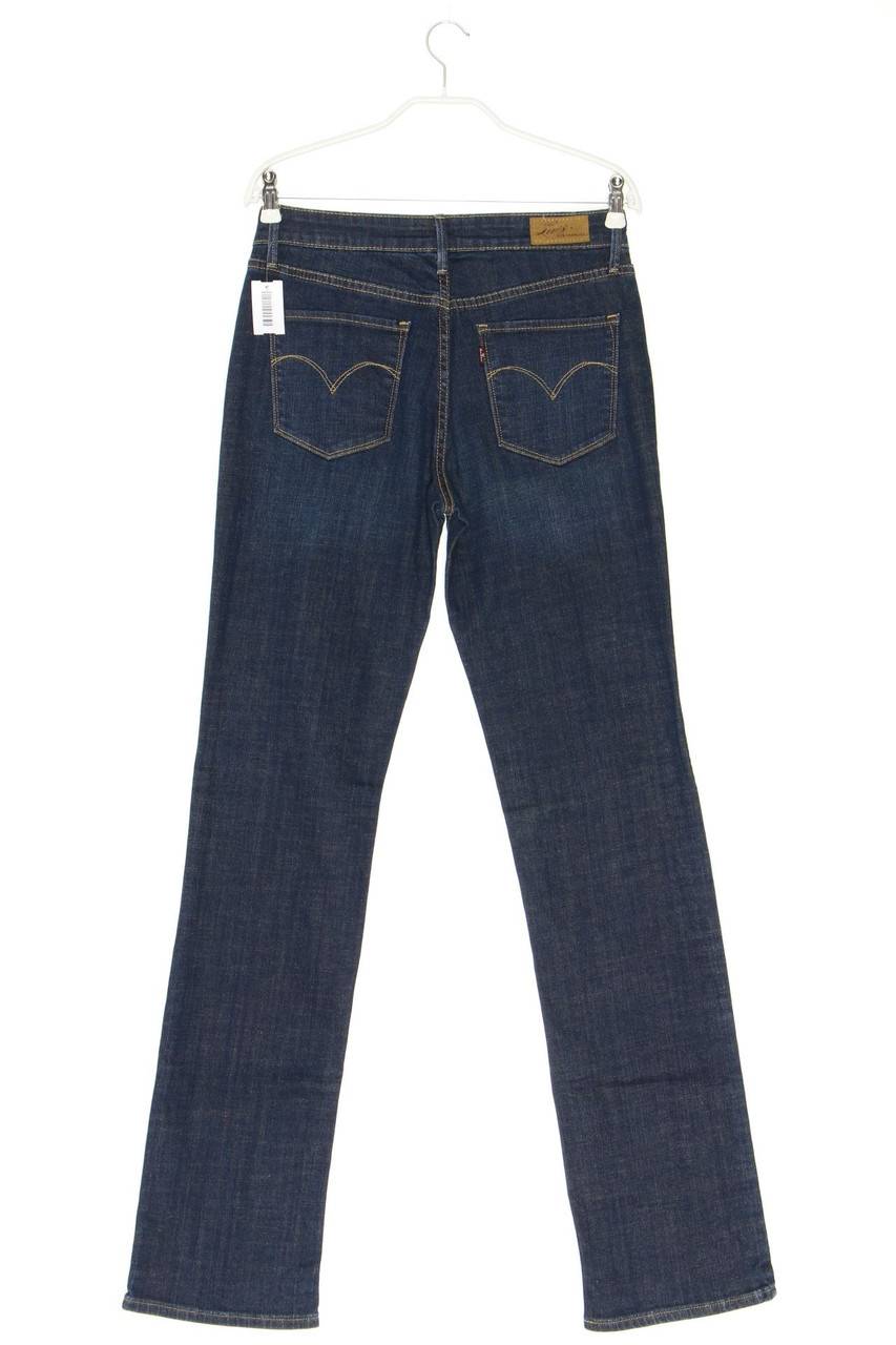 Carou LEVI´S Used Look Straight Cut Jeans Mit Logo-Patch