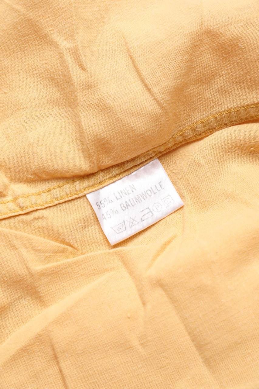 Carou LIBERTY Poloshirt Aus Leinen-Mix Mit Logo-Stickerei