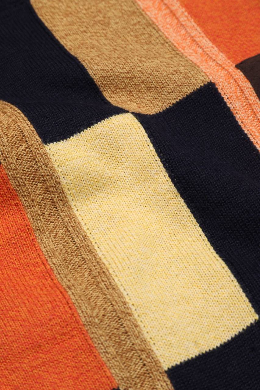 Carou LIBERTY Pullover Aus Baumwoll-Mix Mit Geometrischem Muster