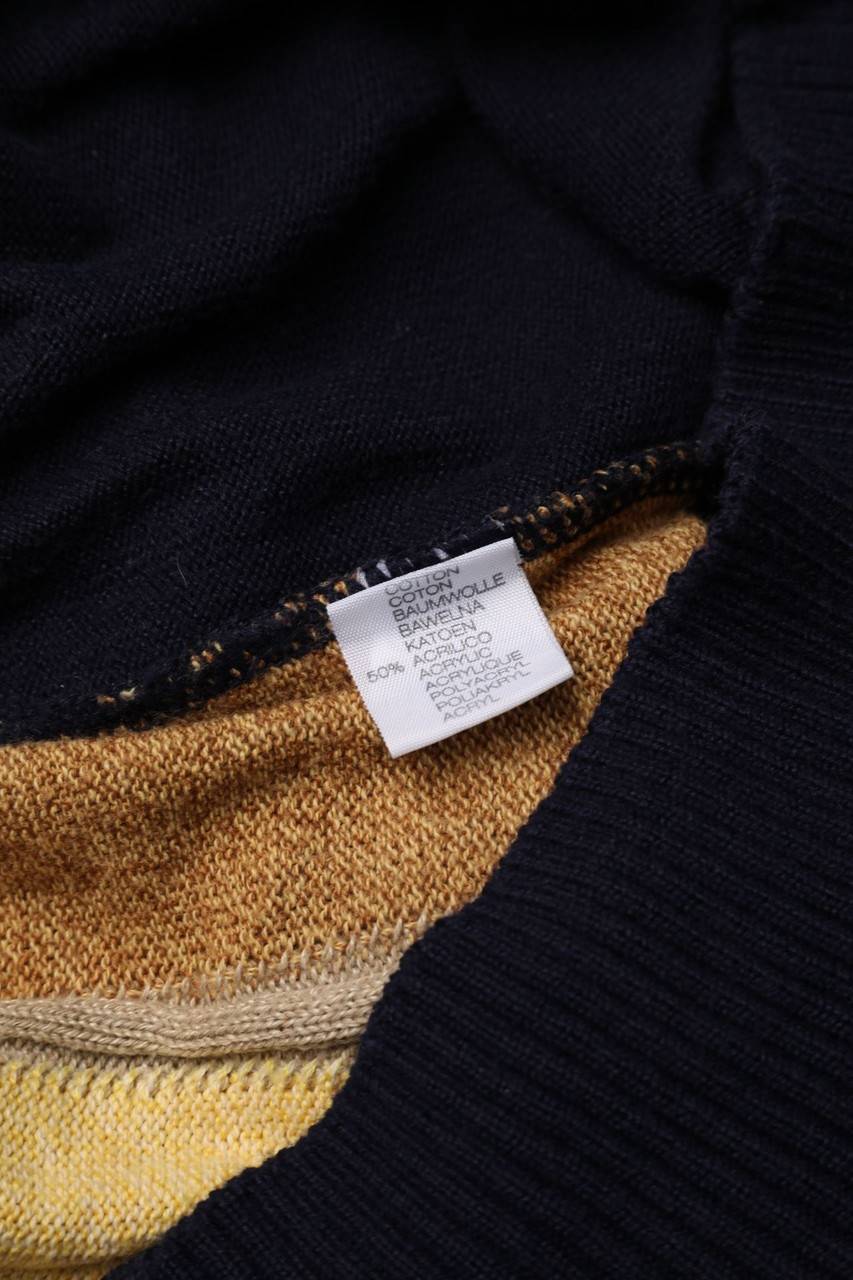 Carou LIBERTY Pullover Aus Baumwoll-Mix Mit Geometrischem Muster