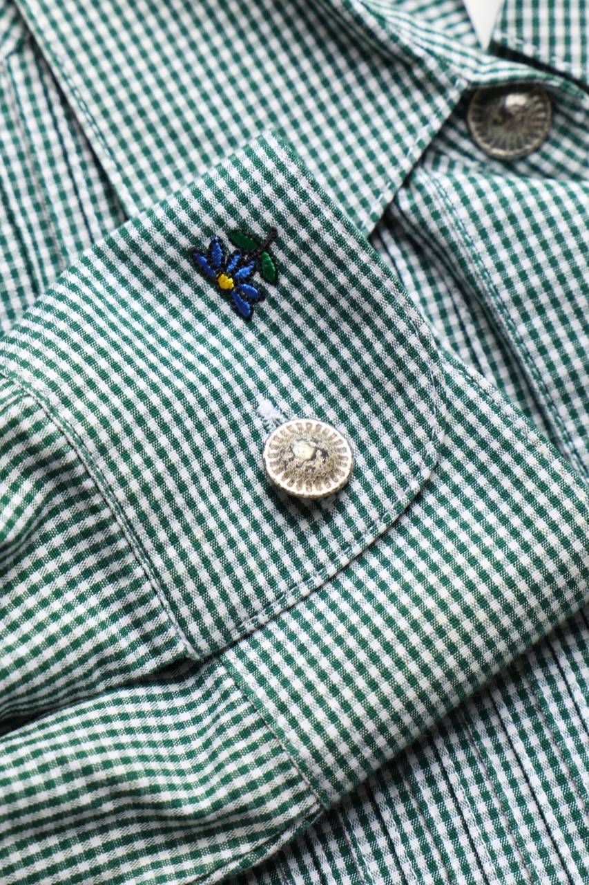 Carou LINZNER ALPINE TRACHTEN Trachten-Bluse Mit Karo-Muster
