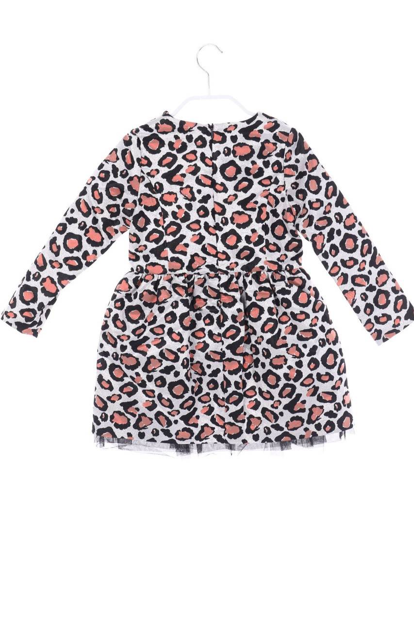 Carou LITTLE MARC JACOBS Metallic-Kleid Mit Leo-Print