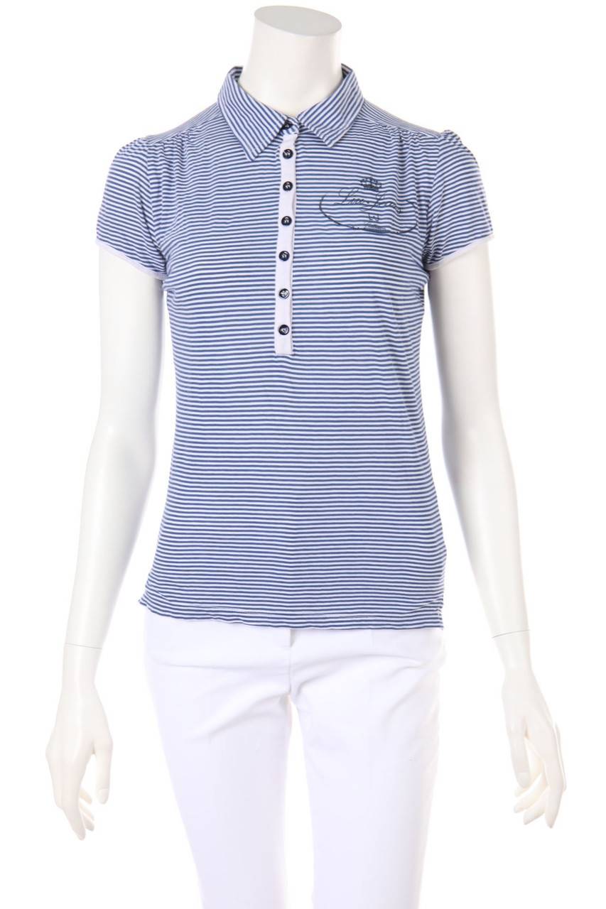 Carou LIU JEANS by Liu Jo Kurzarm-Shirt mit Logo-Print