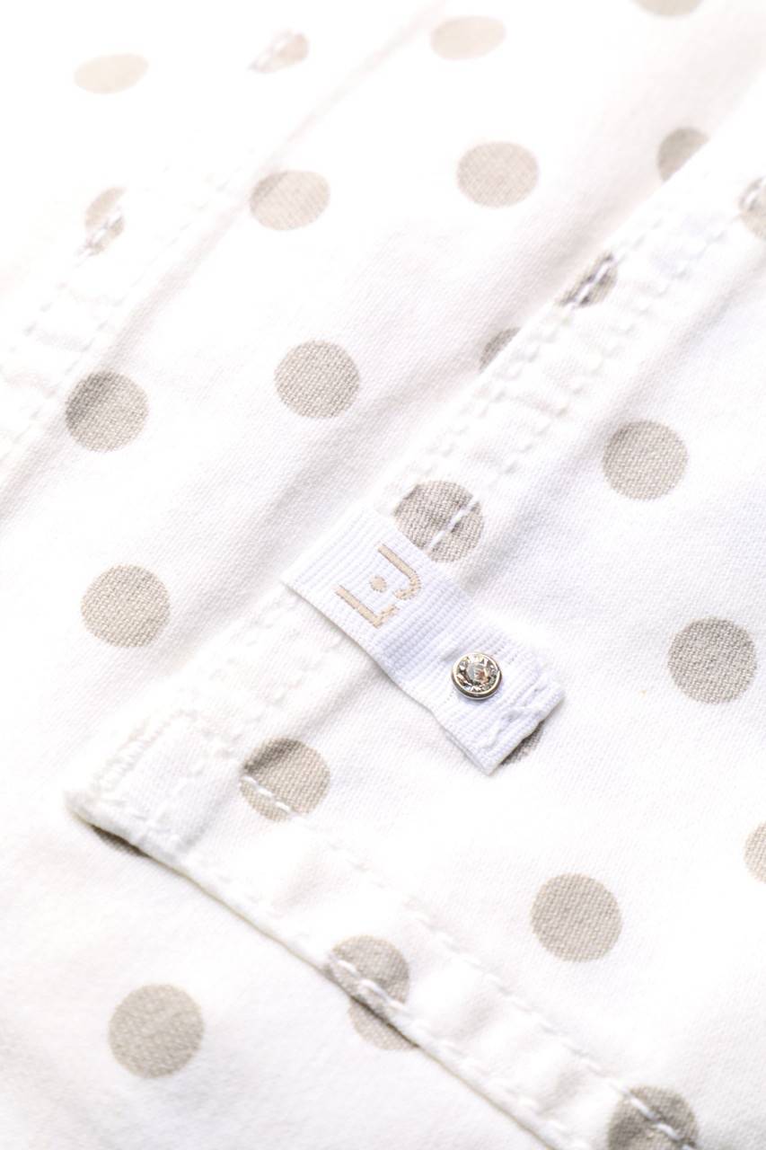 Carou LIU JO JEANS Distressed Jeans-Shorts Mit Punkten