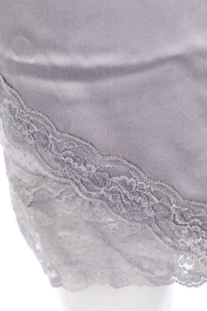 Carou LIU JO Seiden-Mini-Rock In Wickel-Optik Mit Spitze