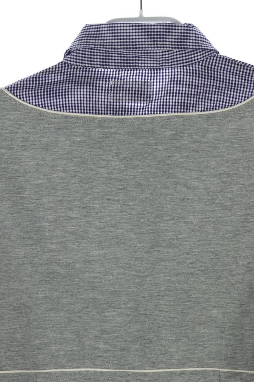 Carou LUIS TRENKER Hemd-Bluse Aus Jersey Mit Logo-Stickerei