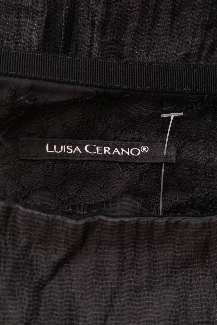 Carou LUISA CERANO Crinkle-Rock Mit Metallic-Effekt
