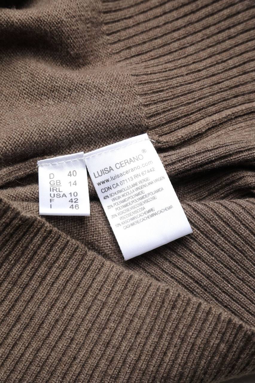 Carou LUISA CERANO Strick-Pullover Aus Schurwoll-Mix Mit Kaschmir