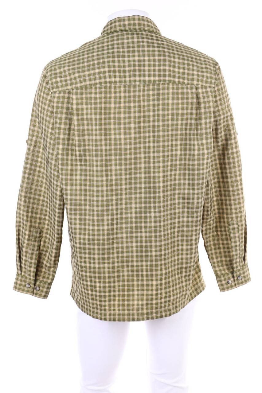 Carou Maier Sports Tartan-Hemd Mit Roll-up-Manschette