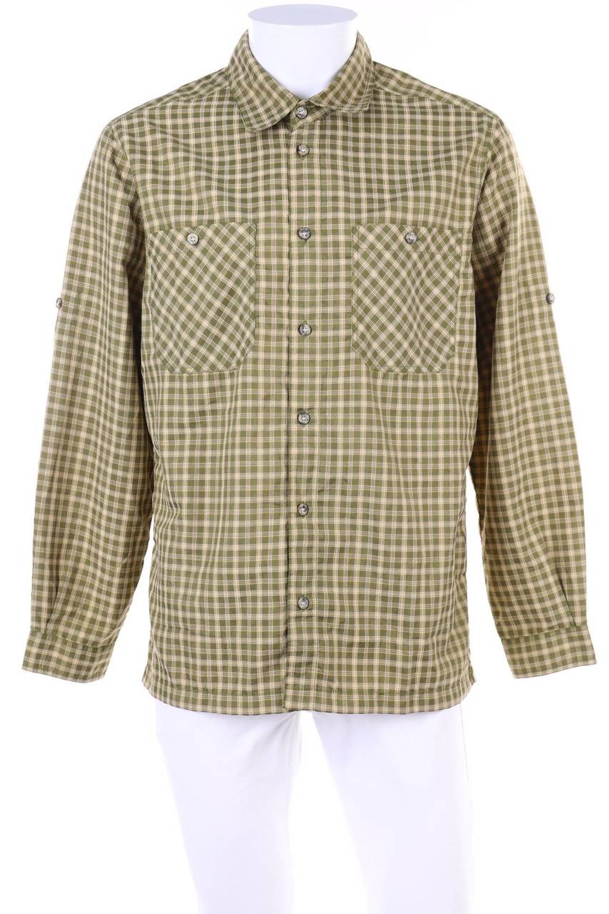 Carou maier sports Tartan-Hemd mit Roll-up-Manschette