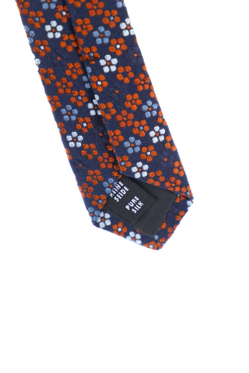 Carou Mak Uno SPORTSWEAR Seiden-Krawatte Mit Floralem Muster