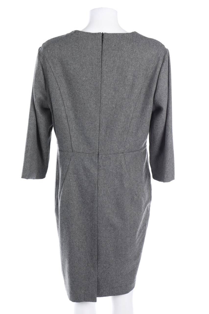 Carou MANON BAPTISTE Vintage-Kleid Aus Woll-Mix Im Layer Look