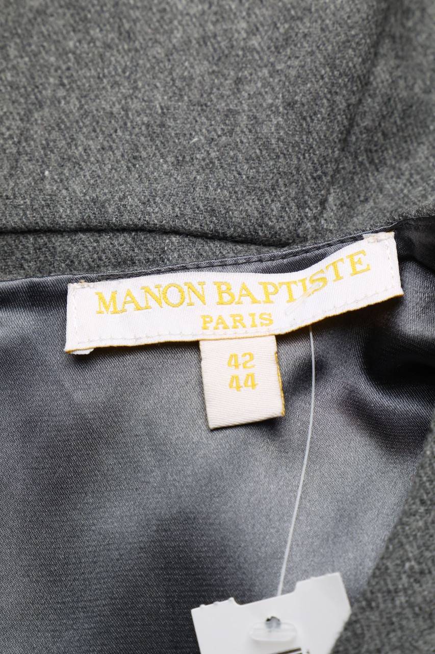 Carou MANON BAPTISTE Vintage-Kleid Aus Woll-Mix Im Layer Look