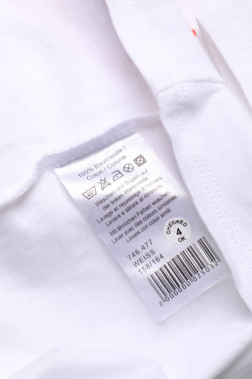 Carou MANOR Junior Knoten-T-Shirt Mit Wende-Pailletten