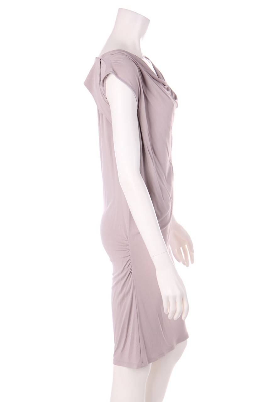 Carou MARC CAIN Kleid Aus Jersey Mit Wasserfall-Ausschnitt