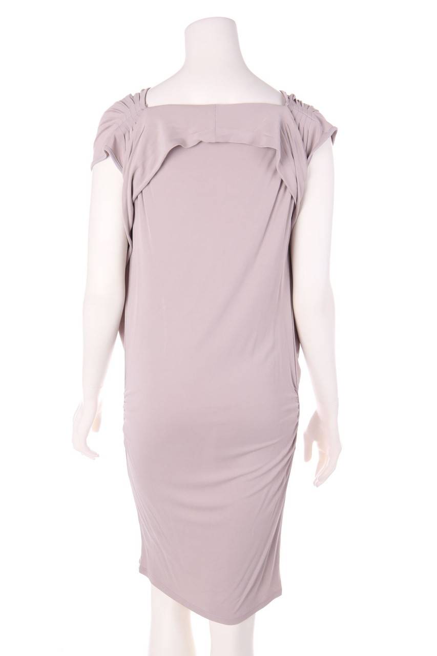 Carou MARC CAIN Kleid Aus Jersey Mit Wasserfall-Ausschnitt