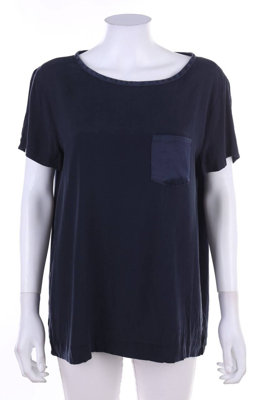 Carou MARC CAIN Kurzarm-Bluse Mit Aufgesetzten Taschen