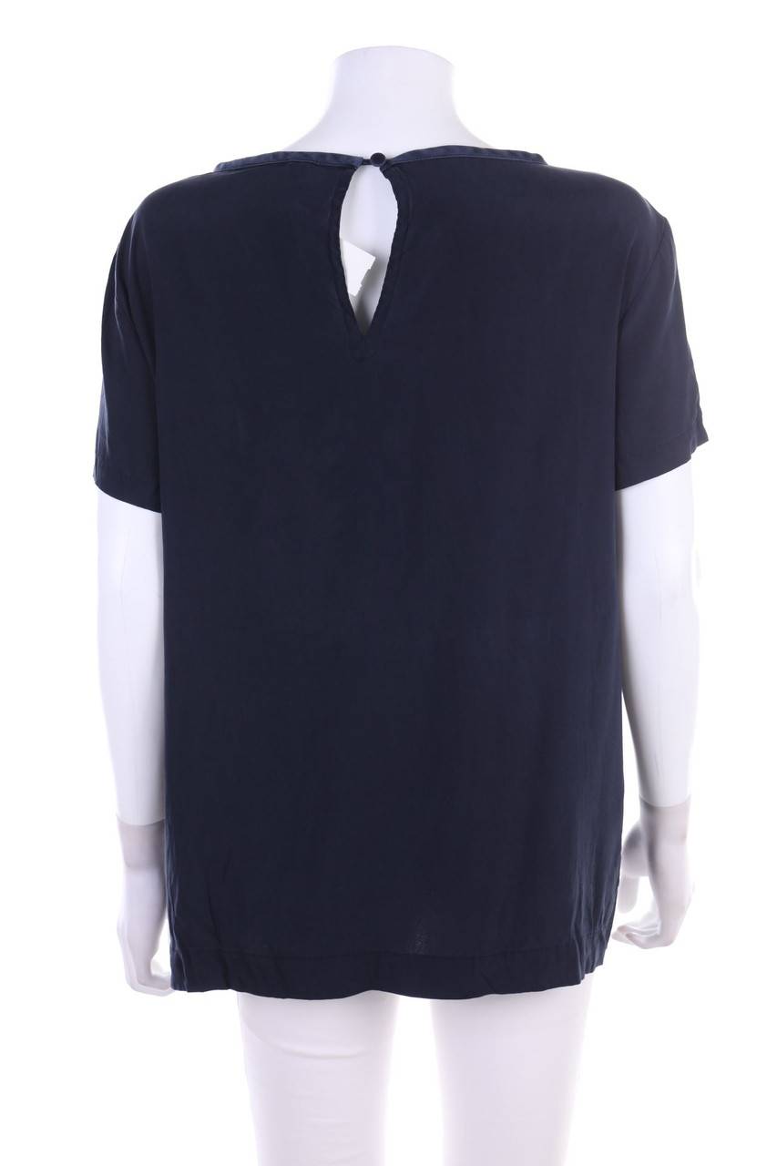 Carou MARC CAIN Kurzarm-Bluse Mit Aufgesetzten Taschen