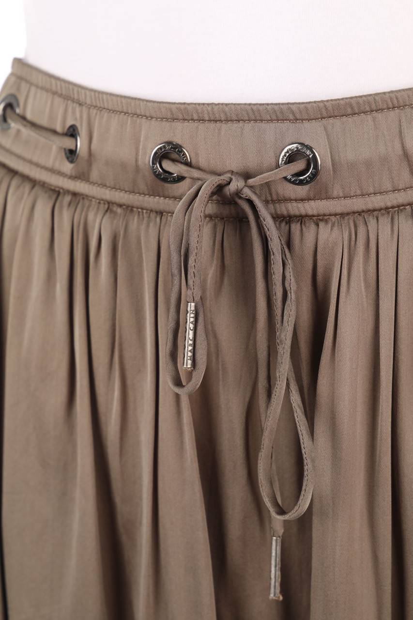 Carou MARC CAIN Maxi-Maxi-Rock Aus Seiden-Mischung Mit Tunnelzug