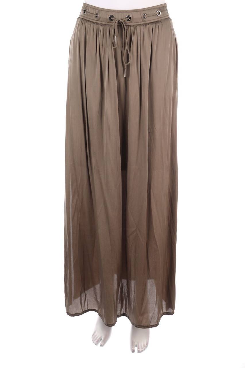 Carou MARC CAIN Maxi-Maxi-Rock aus Seiden-Mischung mit Tunnelzug