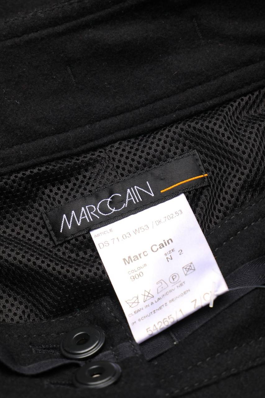 Carou MARC CAIN Midirock Aus Schurwoll-Mix Mit Reißverschluss