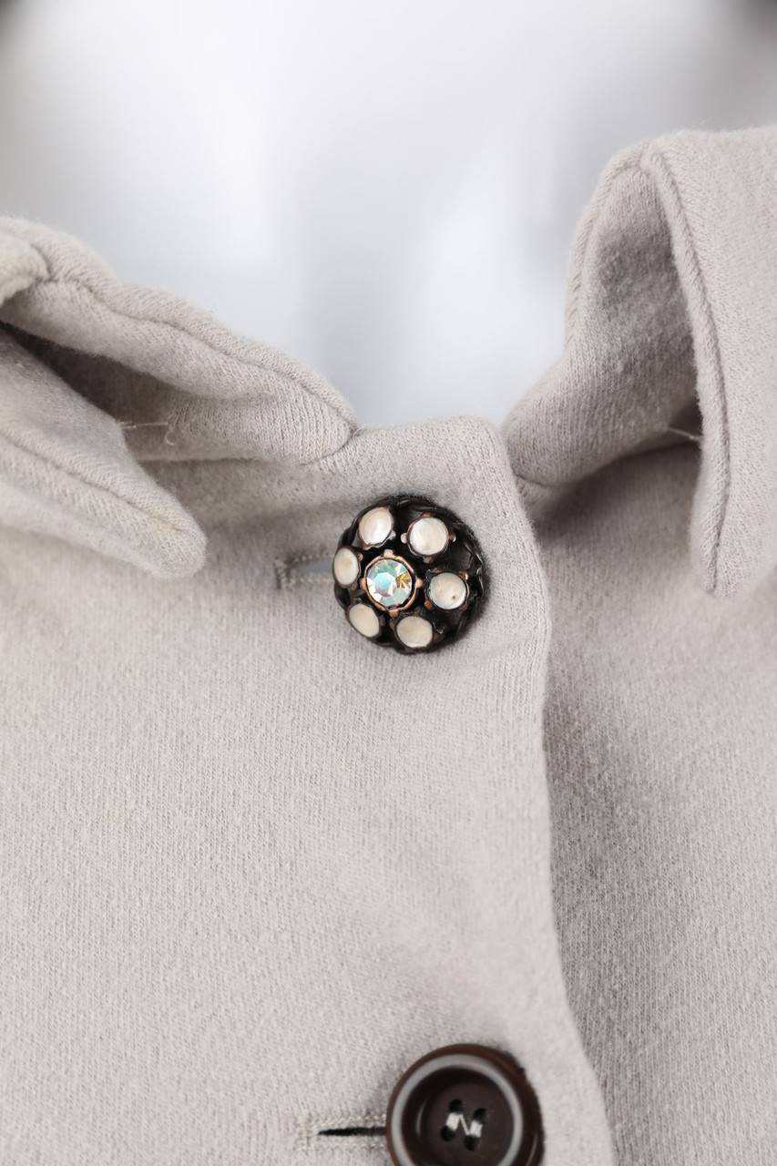 Carou MARC CAIN Strick-Blazer Aus Schurwoll-Mix Mit Kaschmir
