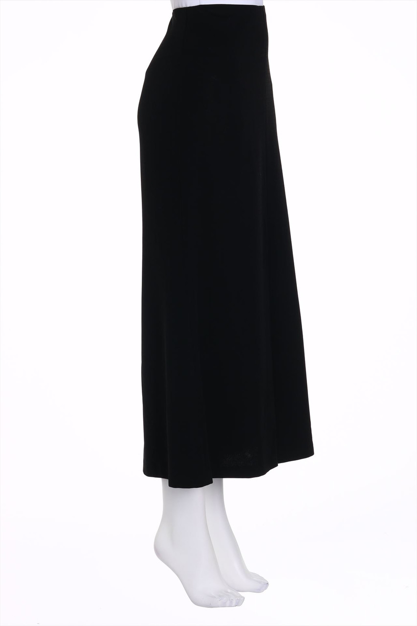 Carou MARC CAIN Vintage-Maxi-Rock Aus Viskose-Mix Mit Schlitz