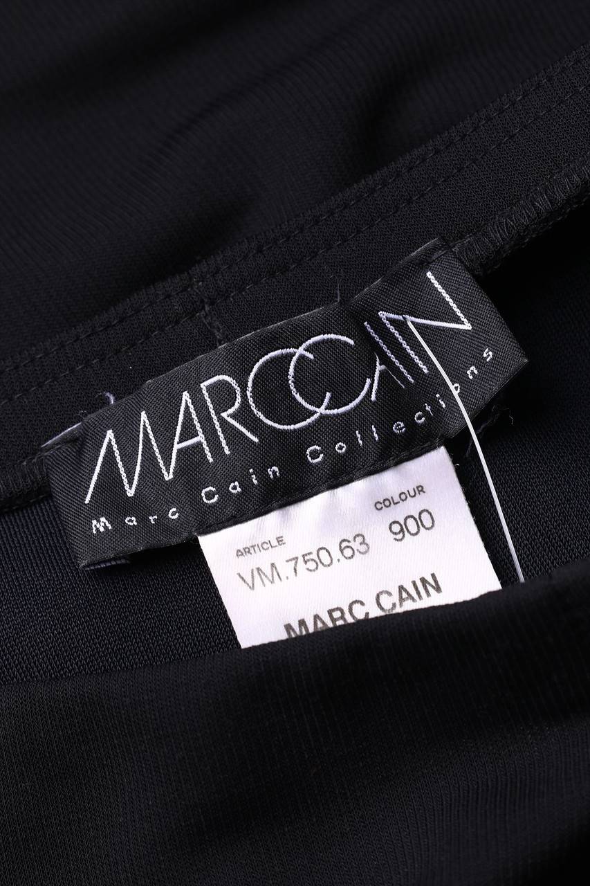 Carou MARC CAIN Vintage-Maxi-Rock Aus Viskose-Mix Mit Schlitz