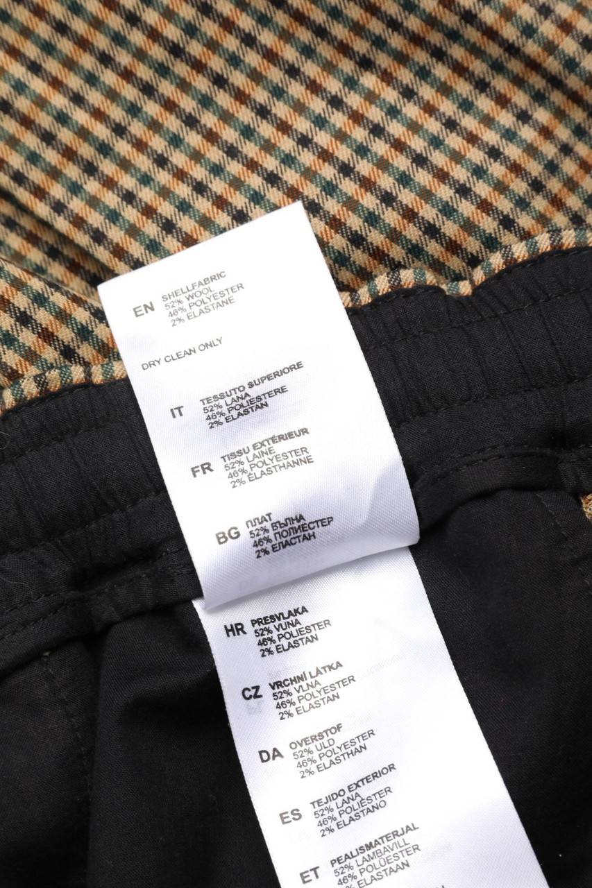 Carou Marc O´Polo Karo-Jogger-Hose Mit Galonstreifen