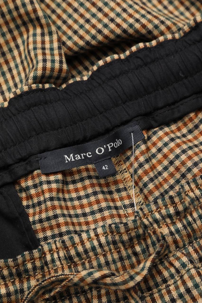 Carou Marc O´Polo Karo-Jogger-Hose Mit Galonstreifen