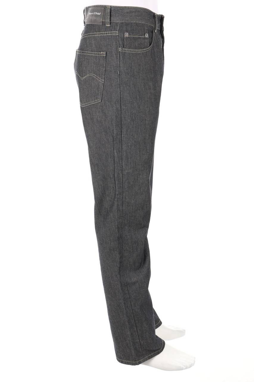 Carou Marc O´Polo Straight Cut Jeans Mit Logo-Applikation