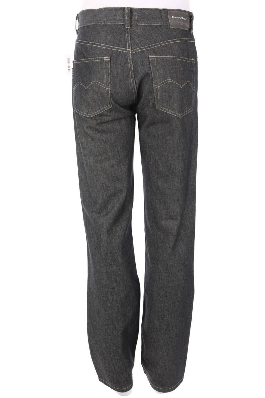 Carou Marc O´Polo Straight Cut Jeans Mit Logo-Applikation