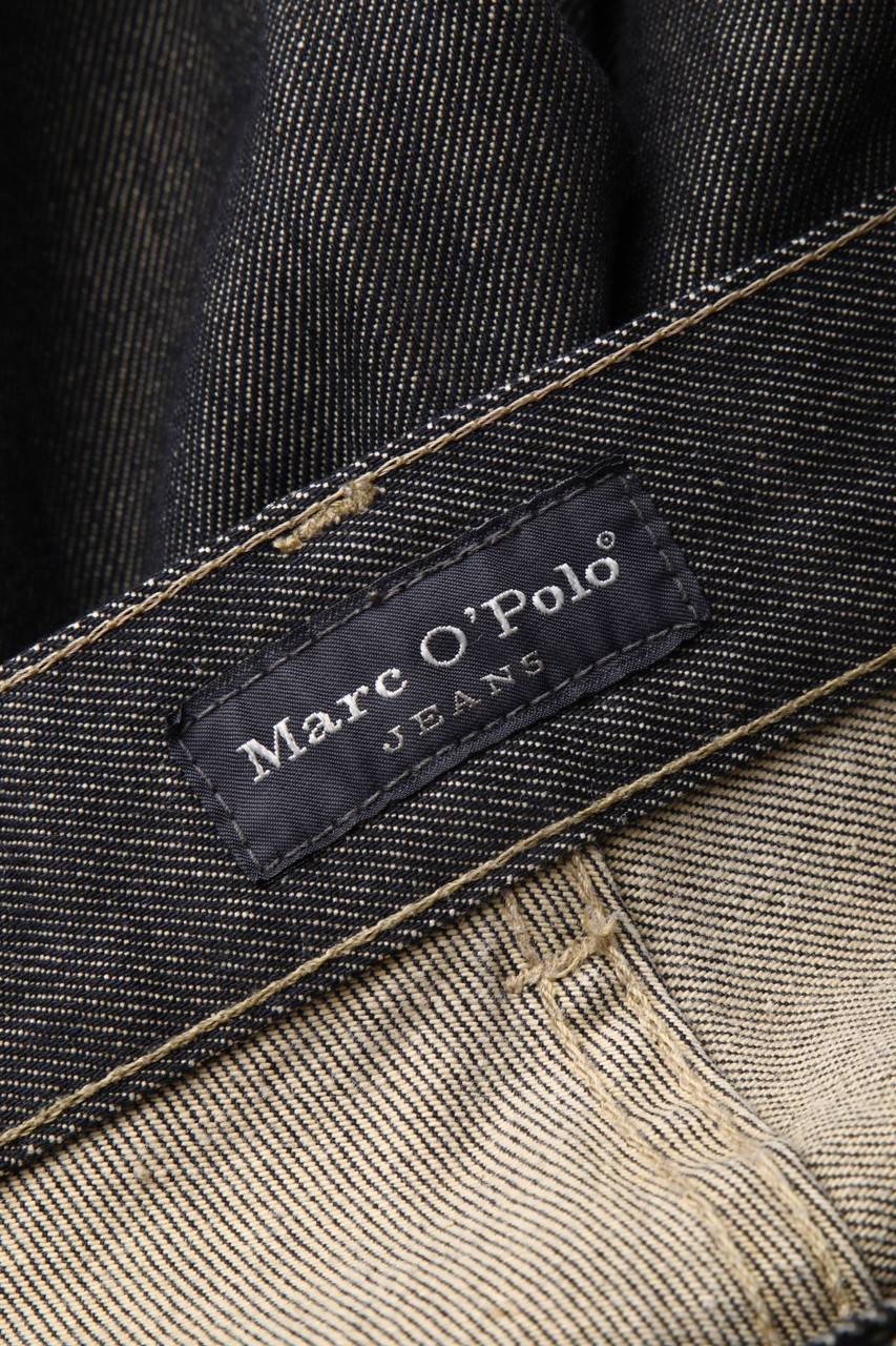 Carou Marc O´Polo Straight Cut Jeans Mit Logo-Applikation