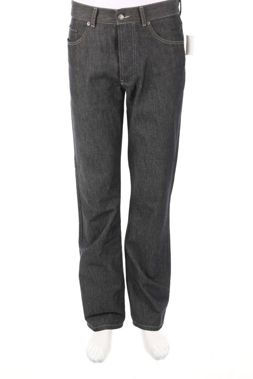 Carou Marc O´Polo Straight Cut Jeans mit Logo-Applikation