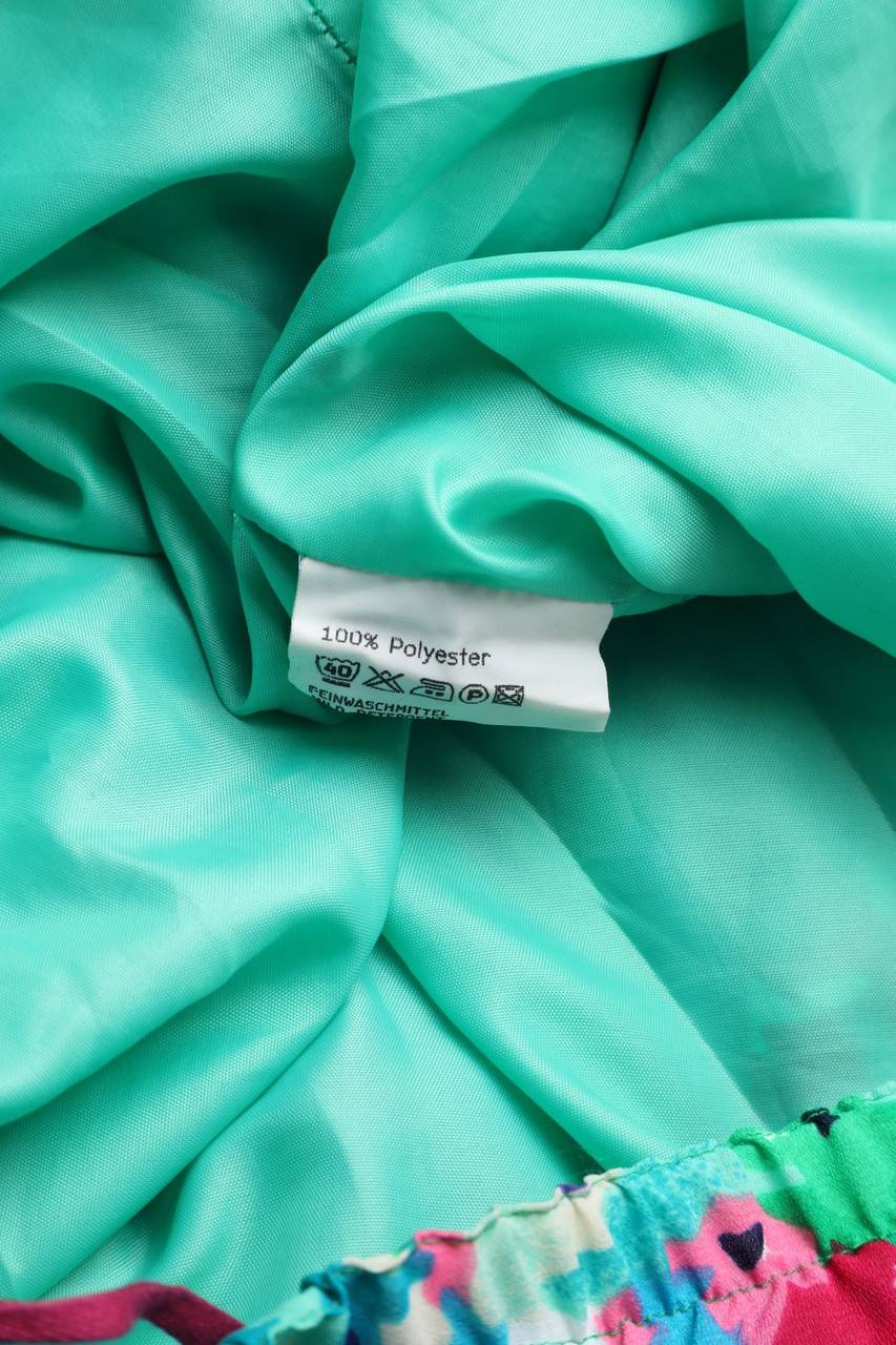 Carou MARKWALD Midi-Plissé-Rock Mit Floralem Muster