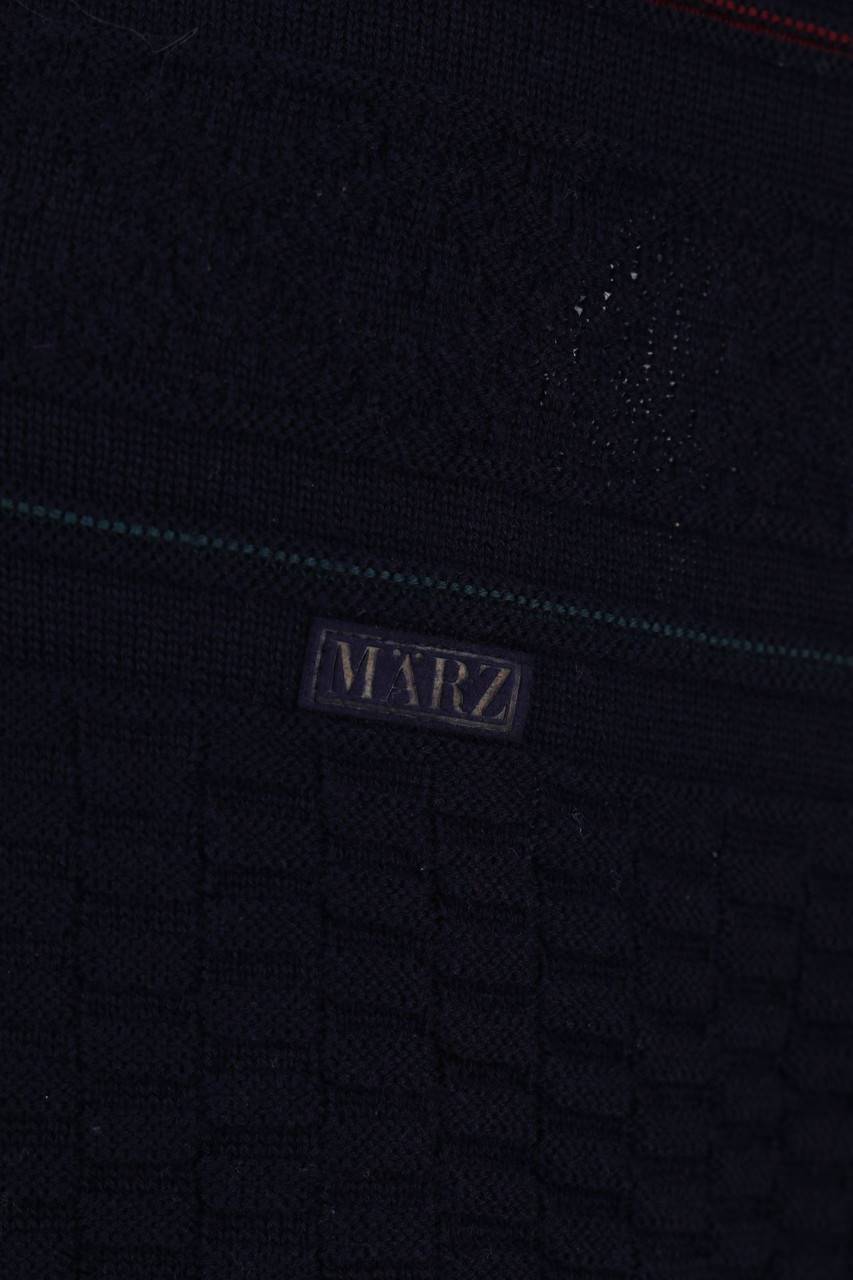 Carou MÄRZ MÜNCHEN Vintage-Pullunder Aus Schurwolle Im Preppy Style