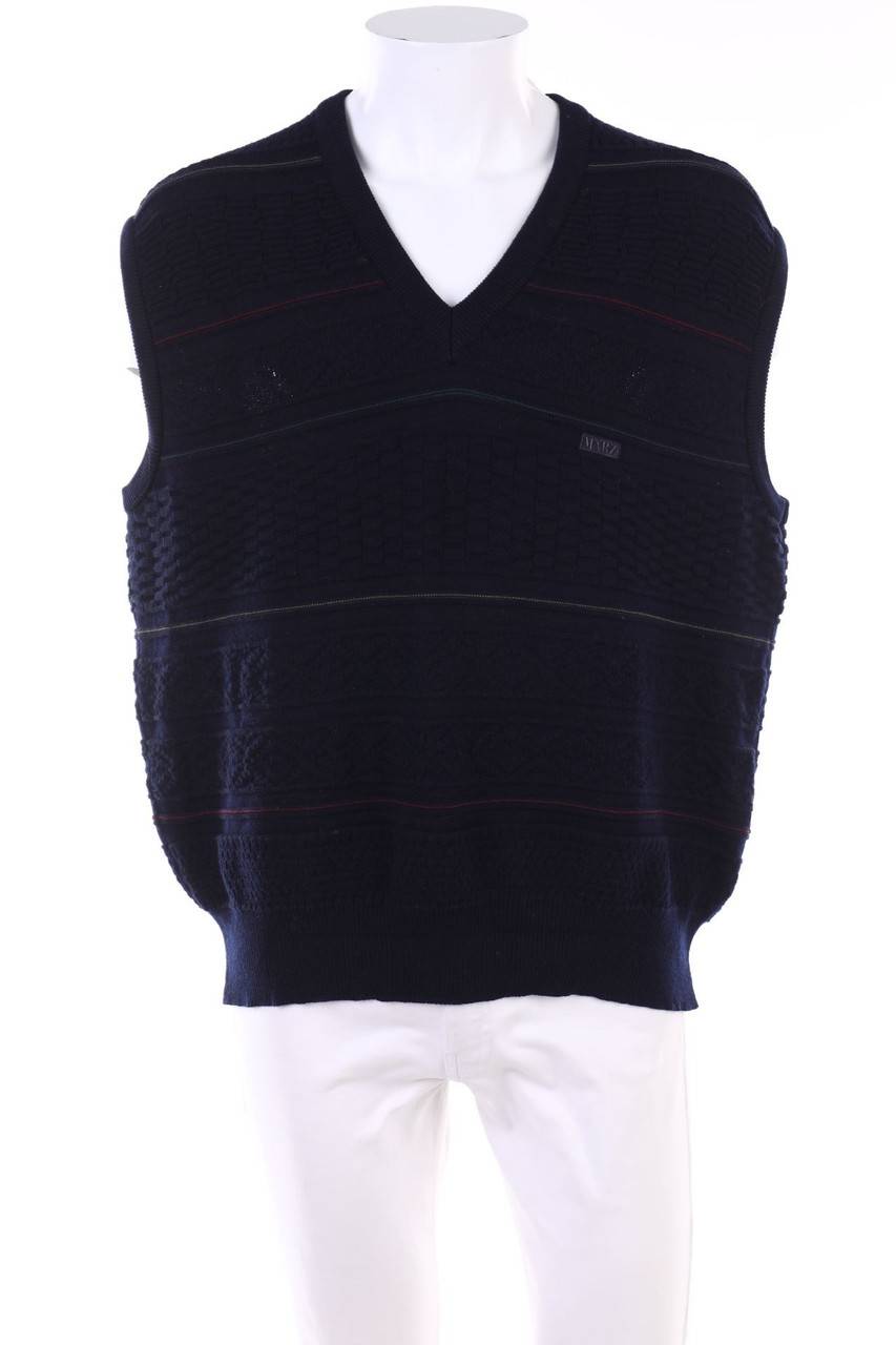 Carou MÄRZ MÜNCHEN Vintage-Pullunder aus Schurwolle im Preppy Style