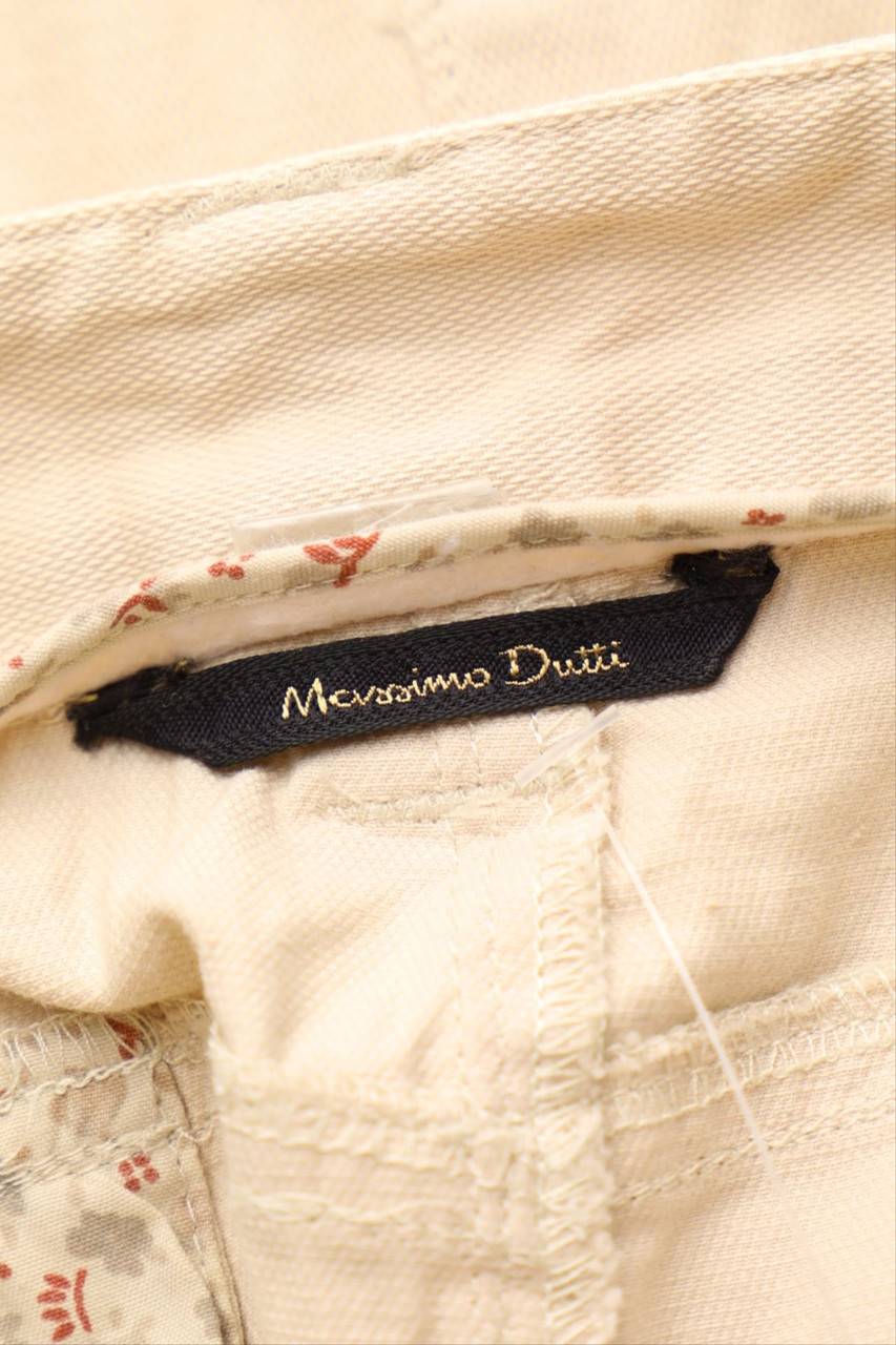 Carou Massimo Dutti Minirock Mit Kunstleder-Details