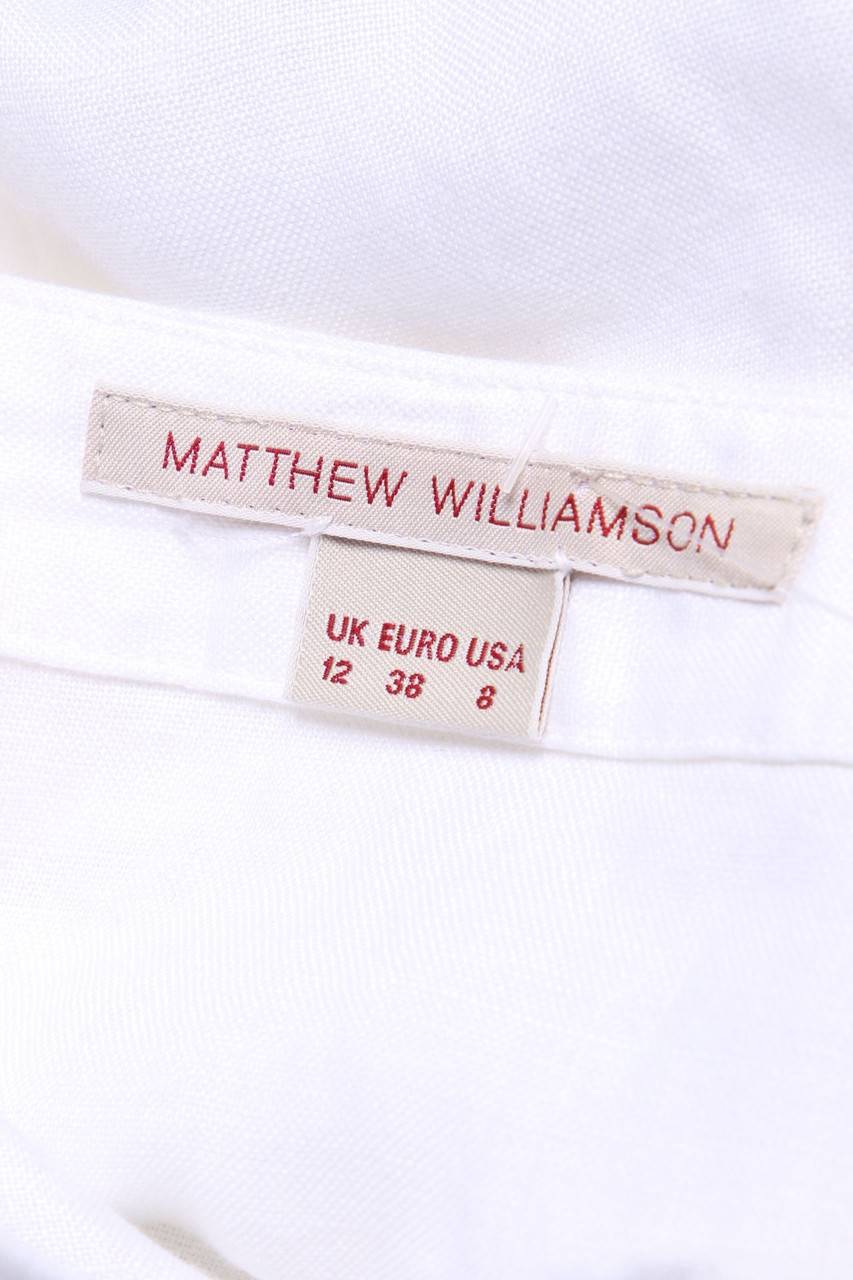 Carou MATTHEW WILLIAMSON Wickel-Maxi-Rock Aus Leinen