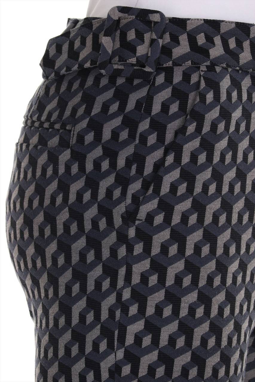 Carou MAX&Co. Cropped-Hose Mit Print Aus Baumwoll-Mix