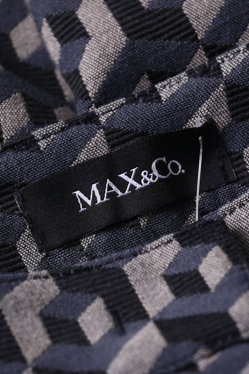 Carou MAX&Co. Cropped-Hose Mit Print Aus Baumwoll-Mix